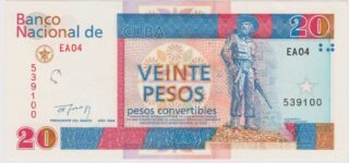 1994 - 20 Pesos Convertibles - Cuba
