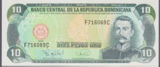 1996 - 10 Pesos Oro - Republica Dominicana