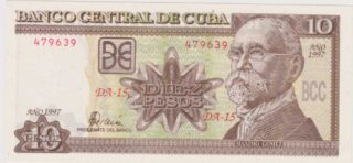 1997 - 10 Pesos - Cuba