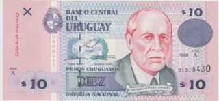 1998 - 10 Pesos Uruguayos - Uruguay