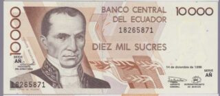 1998 - 10.000 - Sucres - Ecuador