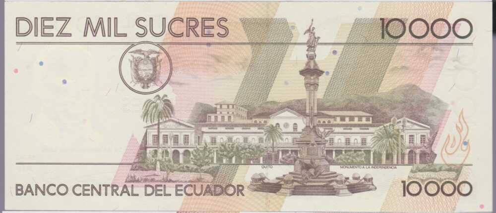 1998 - 10.000 - Sucres - Ecuador - immagine 2