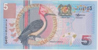 2000 - 5 Gulden - Suriname