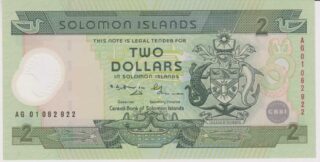 2001 - 2 Dollars - Solomon Islands