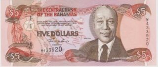 2001 - 5 Dollars - Bahamas