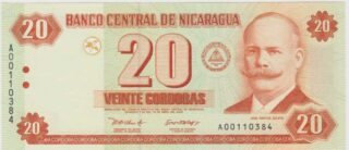 2002 - 20 Còrdobas - Nicaragua