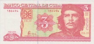2004 - 3 Pesos -  Cuba