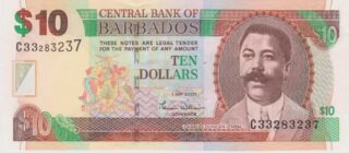 2007 - 10 Dollars - Barbados