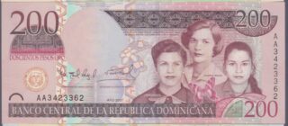 2007 - 200 Pesos Oro - Republica Dominicana