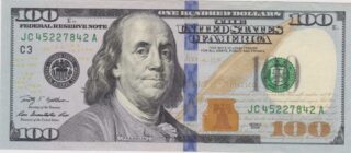 2009 - 100 Dollars - U.S.A.