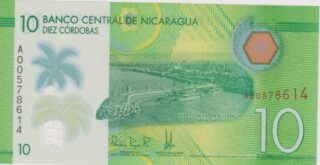 2014 - 10 Còrdobas - Nicaragua
