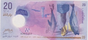 2015 - 20 Rufiyaa - Maldive