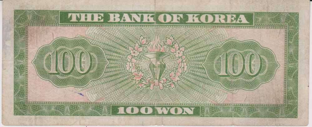 1962 - 100 Won - Corea del Sud - immagine 2