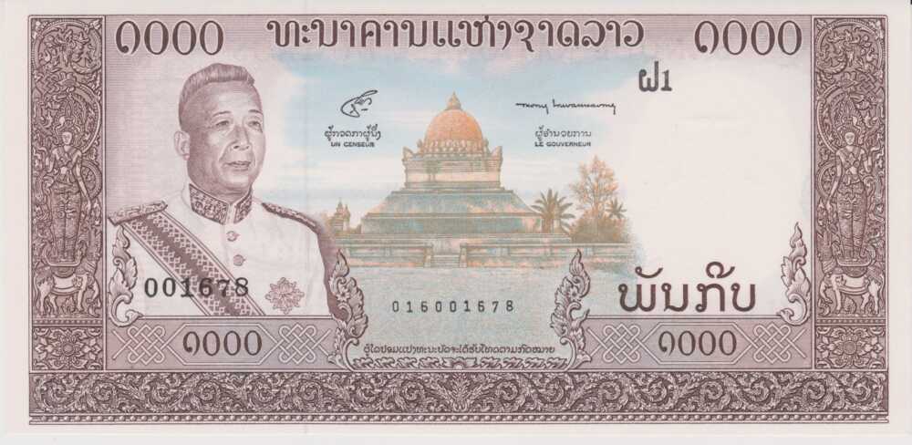 1963 - 1.000 Kip - Laos