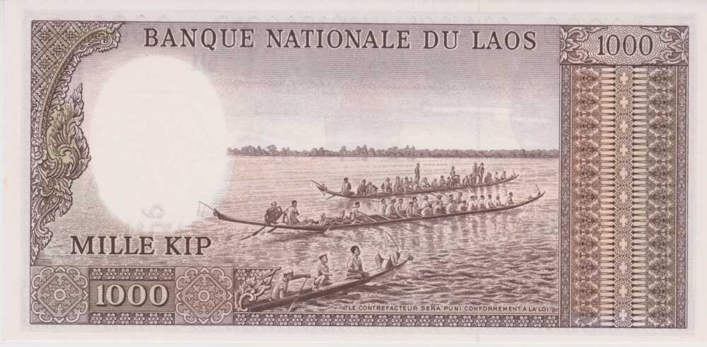 1963 - 1.000 Kip - Laos - immagine 2