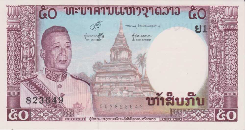 1963 - 50 Kip - Laos