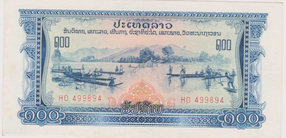 1968 - 100 Kip - Laos