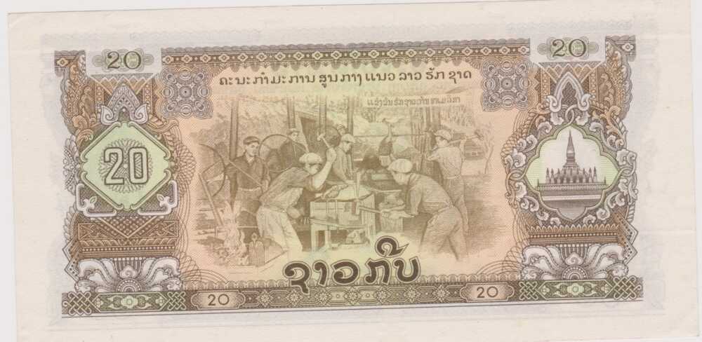 1968 - 20 Kip - Laos - immagine 2