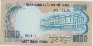 1972 - 1.000 Dong - Vietnam del Sud