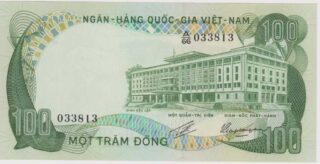 1972 - 100 Dong - Vietrnam del Sud