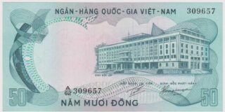 1972 - 50 Dong - Vietnam del Sud
