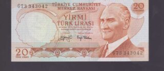 1974 - 20 Turk Lirasi - Turchia