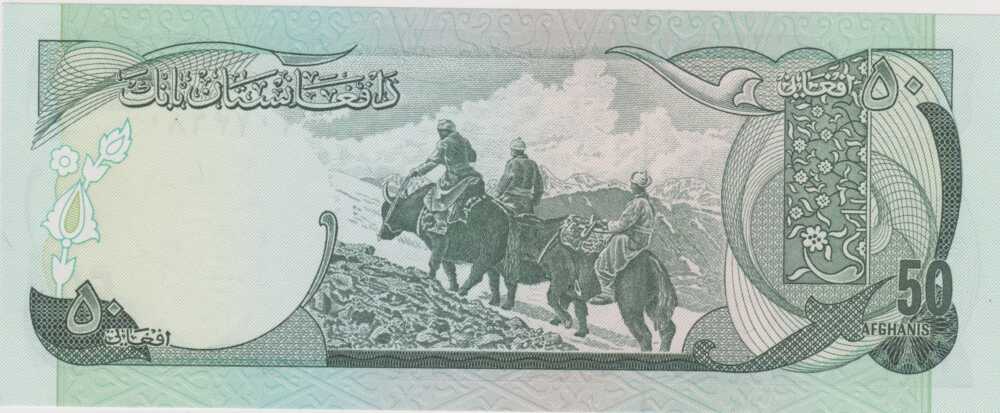 1977 - 50 Afghanis . Afghanistan - immagine 2