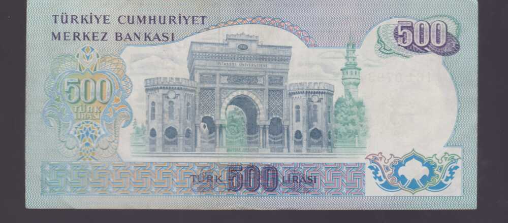 1971 - 500 Turk Lirasi - Turchia - immagine 2