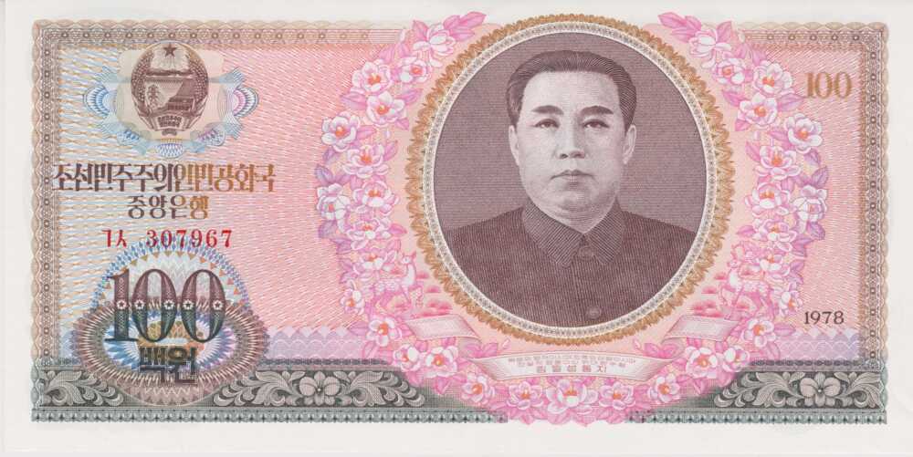 1978 - 100 Won - Corea del Nord