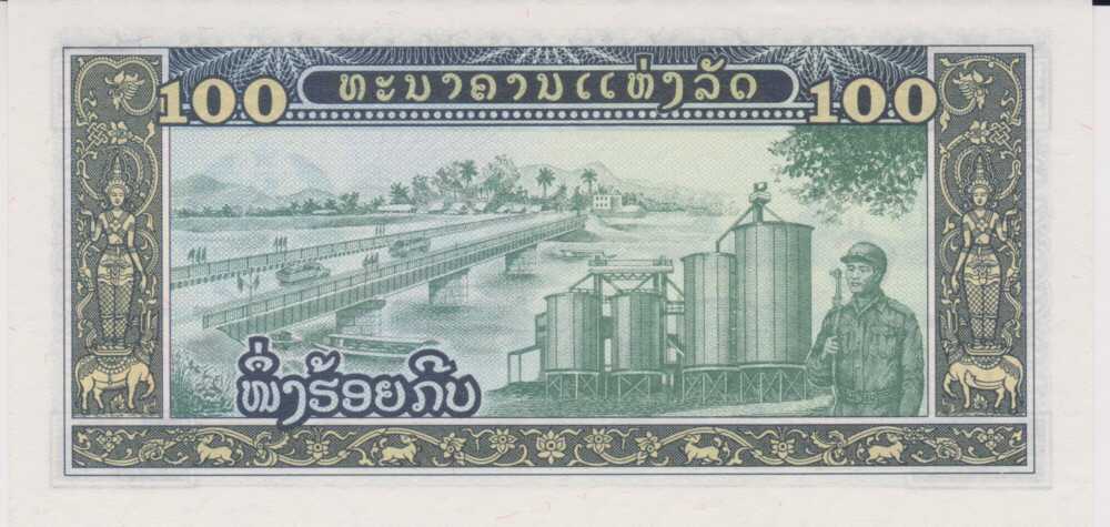 1979 - 100 Kip - Laos - immagine 2