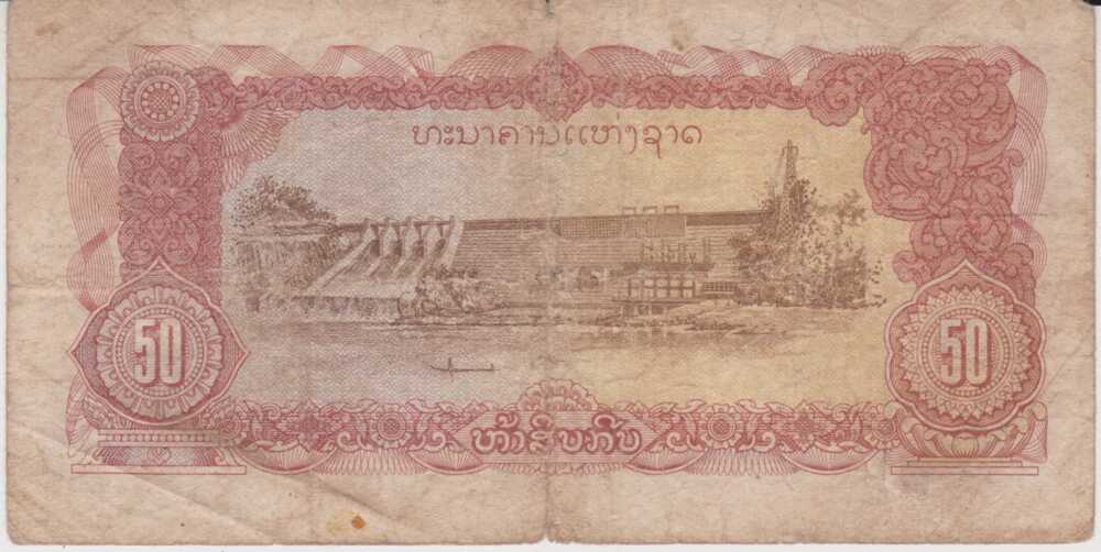 1979 - 50 Kip - Laos - immagine 2