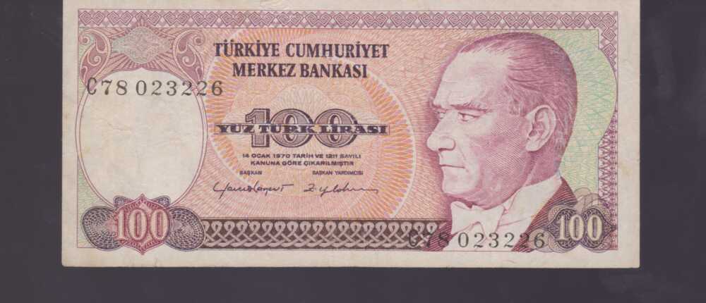 1984 - 100 Turk Lirasi - Turchia