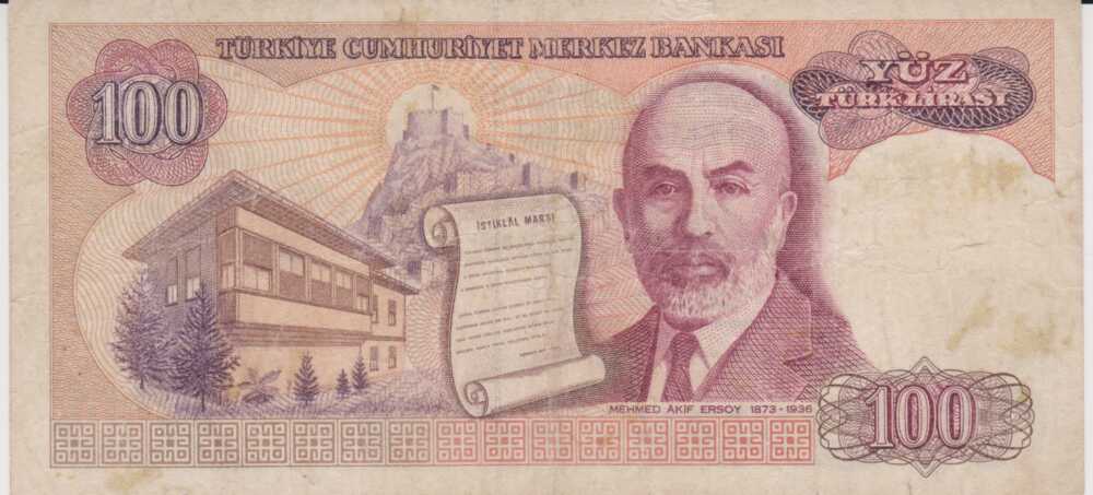1984 - 100 Turk Lirasi - Turchia - immagine 2