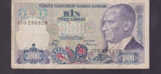 1985 - 1.000 Turk Lirasi - Turchia