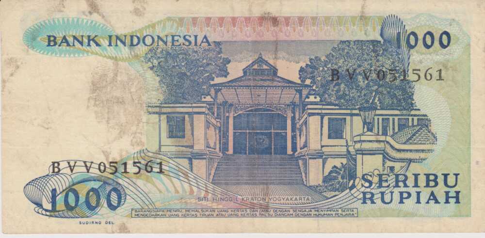 1987 - 1.000 Rupiah - Indonesia - immagine 2