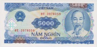 1991 - 5.000 Dong - Vietnam