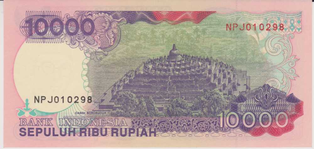 1992 - 10.000 Rupiah - Indonesia - immagine 2