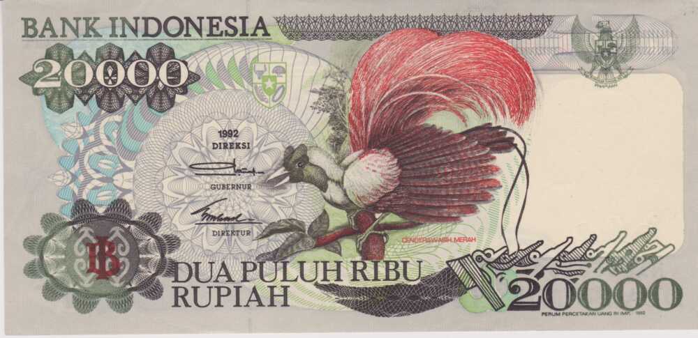 1992 - 20.000 Rupiah - Indonesia