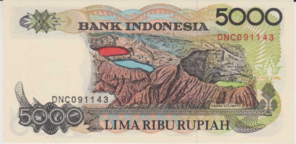 1992 - 5.000 Rupiah - Indonesia - immagine 2