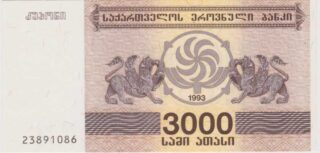 1993 - 3.000 Kuponi - Georgia