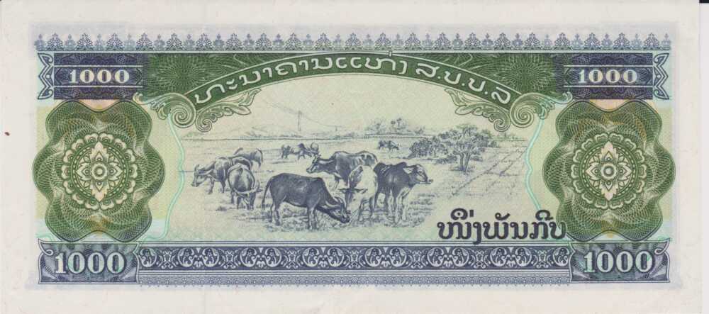 1994 - 1.000 Kip - Laos - immagine 2