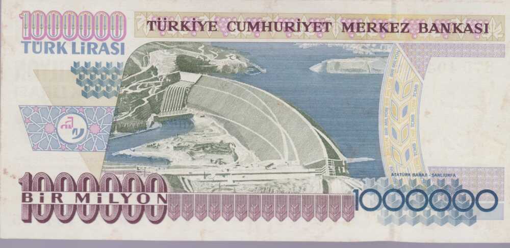 1995 - 1.000.000 Turk Lirasi - Turchia - immagine 2