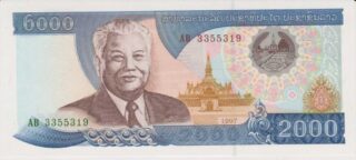 1997 - 2.000 Kip - Laos