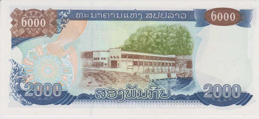 1997 - 2.000 Kip - Laos - immagine 2