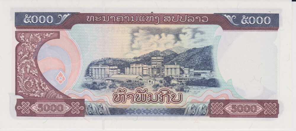 1997 - 5.000 Kip - Laos - immagine 2