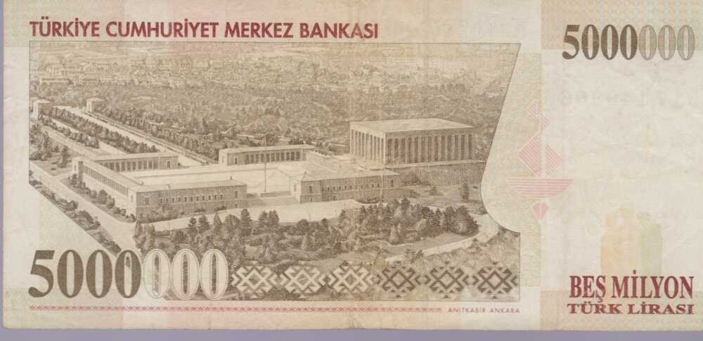 1977 - 5.000.000 Turk Lirasi - Turchia - immagine 2