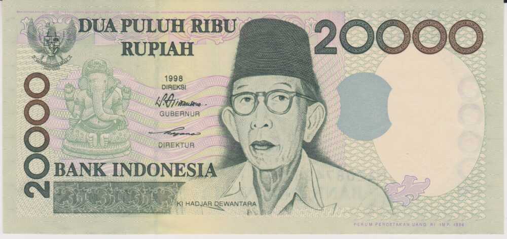 1998 - 20.000 Rupiah - Indonesia