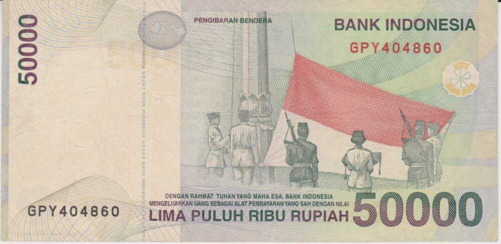 1999 - 50.000 Rupiah - Indonesia - immagine 2