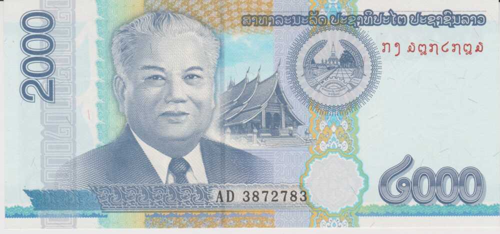 2011 - 2.000 Kip - Laos