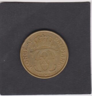 1925 - 2 Corone - Monogramma Reale - Danimarca